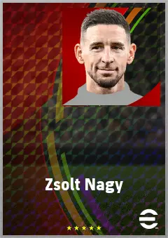 Zsolt Nagy eFootball 2026 player card, 69 OVR LMF