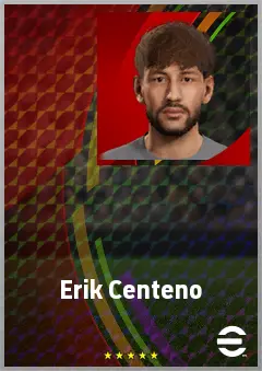 Erik Centeno eFootball 2026 player card, 67 OVR RB