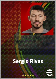 Sergio Rivas eFootball 2026 player card, 68 OVR AMF