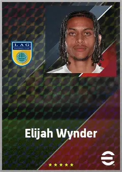 Elijah Wynder eFootball 2026 player card, 69 OVR CMF