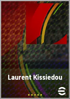 Laurent Kissiedou eFootball 2026 player card, 68 OVR AMF