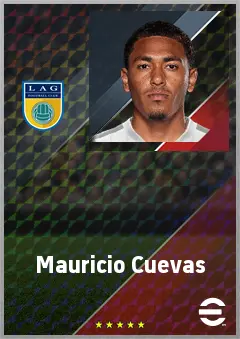 Mauricio Cuevas eFootball 2026 player card, 69 OVR RB