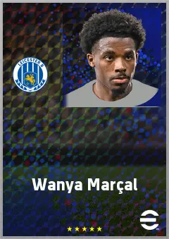 Wanya Marçal eFootball 2026 player card, 68 OVR LWF