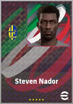 Steven Nador eFootball 2026 player card, 68 OVR CB