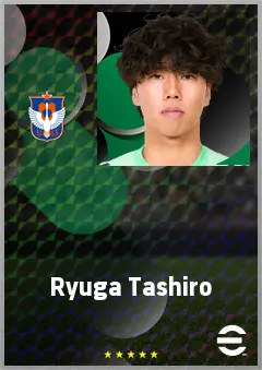 Tashiro Ryuga eFootball 2026 player card, 68 OVR GK