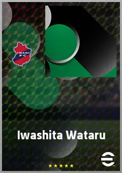 Iwashita Wataru eFootball 2026 player card, 66 OVR LB