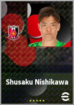 Nishikawa Shusaku eFootball 2026 player card, 70 OVR GK