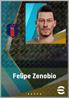 Felipe Zenobio eFootball 2026 player card, 74 OVR GK