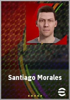Santiago Morales eFootball 2026 player card, 70 OVR CB