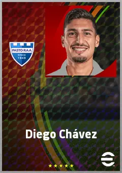 Diego Chávez eFootball 2026 player card, 71 OVR CMF