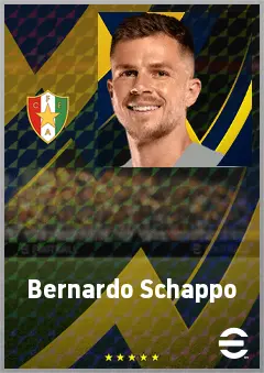 Bernardo Schappo eFootball 2026 player card, 71 OVR CB