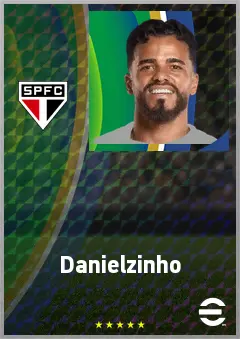 Danielzinho eFootball 2026 player card, 72 OVR AMF
