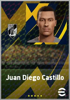Juan Diego Castillo eFootball 2026 player card, 70 OVR GK