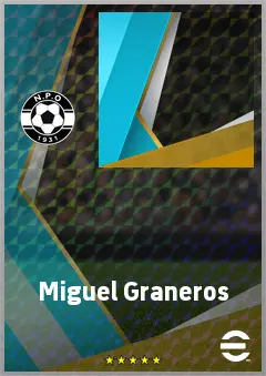 Miguel Graneros eFootball 2026 player card, 68 OVR SS