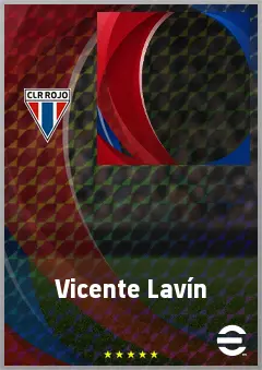 Vicente Lavín eFootball 2026 player card, 67 OVR CB