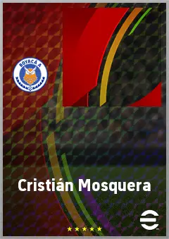 Cristián Mosquera eFootball 2026 player card, 68 OVR RB