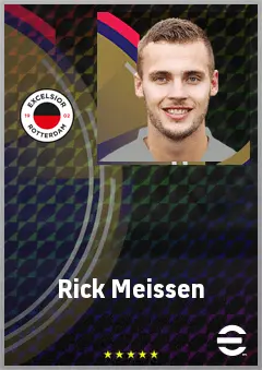 Rick Meissen eFootball 2026 player card, 69 OVR CB