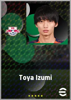 Izumi Toya eFootball 2026 player card, 68 OVR LWF