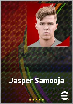 Jasper Samooja eFootball 2026 player card, 67 OVR GK