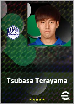 Terayama Tsubasa eFootball 2026 player card, 66 OVR CMF