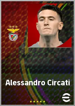 Alessandro Circati eFootball 2026 player card, 73 OVR CB