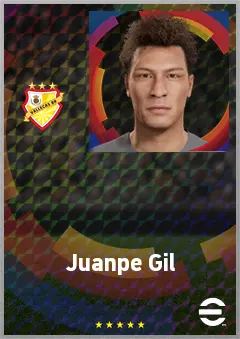 Juanpe Gil eFootball 2026 player card, 65 OVR GK
