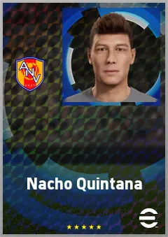 Nacho Quintana eFootball 2026 player card, 69 OVR AMF