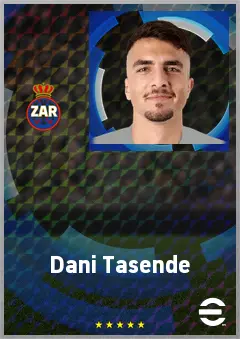 Dani Tasende eFootball 2026 player card, 69 OVR LB