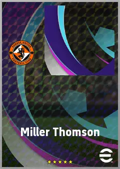 Miller Thomson eFootball 2026 player card, 67 OVR RB