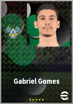 Gabriel Gomes eFootball 2026 player card, 67 OVR CB