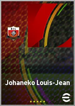 Johaneko Louis-Jean eFootball 2026 player card, 67 OVR RB