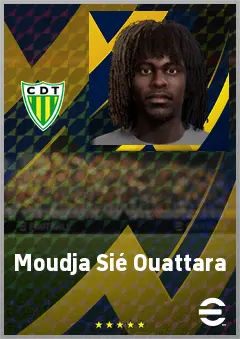 Moudja Sié Ouattara eFootball 2026 player card, 64 OVR RWF