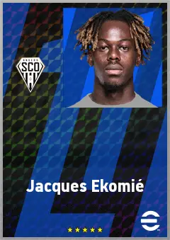 Jacques Ekomié eFootball 2026 player card, 71 OVR LB