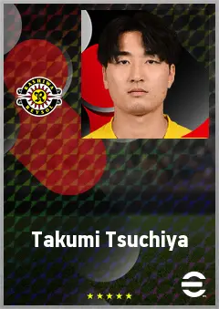 Tsuchiya Takumi eFootball 2026 player card, 67 OVR CB