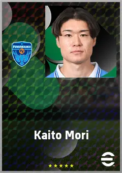 Mori Kaito eFootball 2026 player card, 68 OVR CF