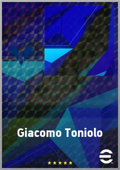 Giacomo Toniolo eFootball 2026 player card, 65 OVR GK