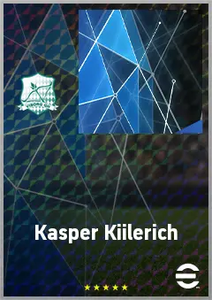 Kasper Kiilerich eFootball 2026 player card, 65 OVR GK