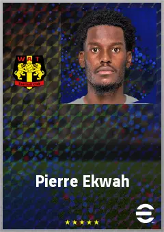 Pierre Ekwah eFootball 2026 player card, 70 OVR DMF