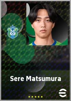 Matsumura Sere eFootball 2026 player card, 66 OVR CB