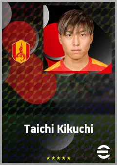 Kikuchi Taichi eFootball 2026 player card, 66 OVR AMF