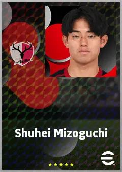 Mizoguchi Shuhei eFootball 2026 player card, 67 OVR LB
