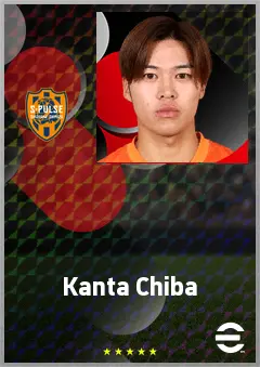 Chiba Kanta eFootball 2026 player card, 67 OVR CF