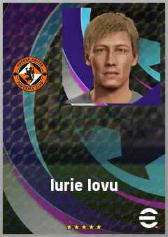 Iurie Iovu eFootball 2026 player card, 70 OVR CB