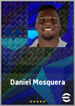 Daniel Mosquera eFootball 2026 player card, 70 OVR CF