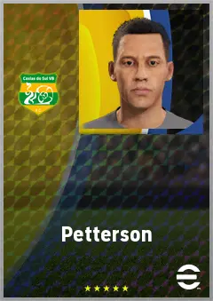 Petterson eFootball 2026 player card, 67 OVR LWF