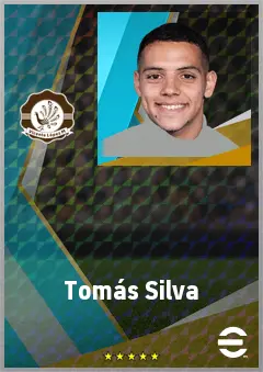 Tomás Silva eFootball 2026 player card, 71 OVR LB