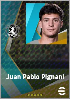 Juan Pablo Pignani eFootball 2026 player card, 70 OVR CB