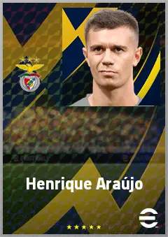 Henrique Araújo eFootball 2026 player card, 70 OVR CF