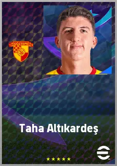 Taha Altıkardeş eFootball 2026 player card, 70 OVR CB