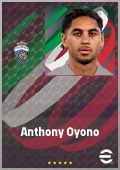 Anthony Oyono eFootball 2026 player card, 70 OVR RB